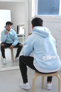 Memphis Hoodie - Ice Blue