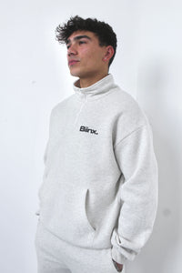 ‘Toronto’ Quarter-Zip - Cream Marl