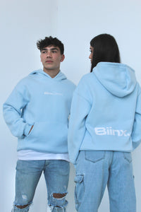 Memphis Hoodie - Ice Blue